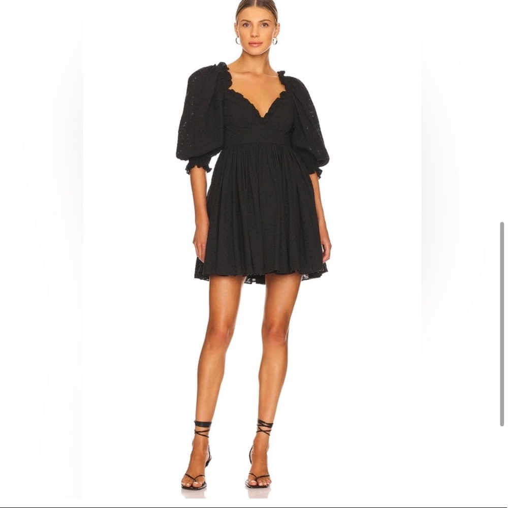 NWT revolve Selkie black jukebox dress